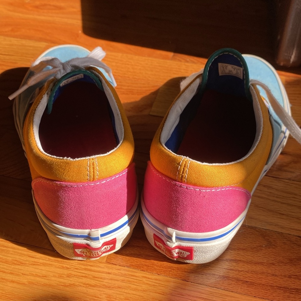 Multi Color Vans 🏁 - Picture 3 of 7